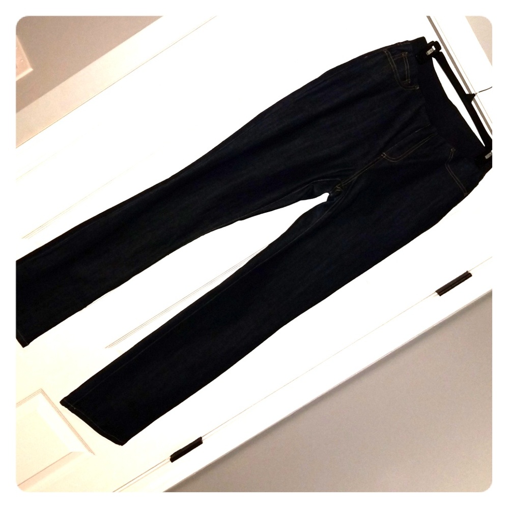 Boston Proper high waisted pull on jeans